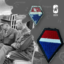 Originální nášivka US 12. skupina armád